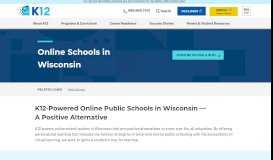 
							         Online Schools in Wisconsin | K12 - K12.com								  
							    