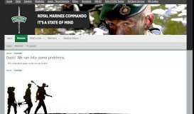 
							         Online Security Clearance form | Page 3 | RoyalMarines.uk								  
							    
