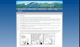 
							         Online Security - Pacific Internet								  
							    