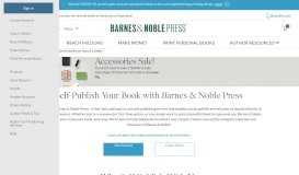 
							         Online Self-Publishing for eBooks & Print Books ... - Barnes & Noble								  
							    