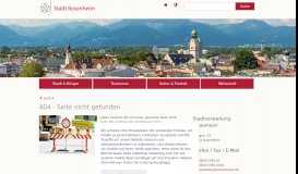
							         Online-Serviceportal - Stadt Rosenheim								  
							    