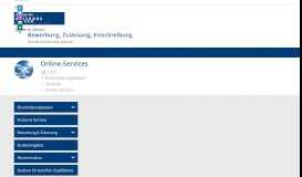 
							         Online-Services - an der Universität Duisburg-Essen								  
							    