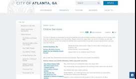 
							         Online Services - Atlanta, GA								  
							    