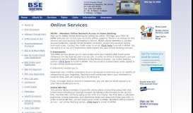 
							         Online Services - BSE CREDIT UNION								  
							    