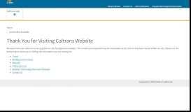 
							         Online Services - Caltrans - CA.gov								  
							    
