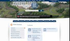 
							         Online Services | Charleston County Government								  
							    