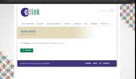 
							         Online Services - EZ-Link								  
							    