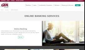 
							         Online Services - GFA Federal Credit Union								  
							    