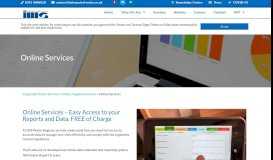 
							         Online Services - Integrated Water Services								  
							    