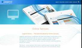 
							         Online Services | [Leisure Management] | Legend								  
							    
