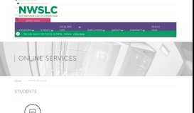 
							         Online Services - North Warwickshire and South Leicestershire College								  
							    
