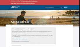
							         Online services | NZ Transport Agency								  
							    