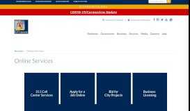 
							         Online Services | riversideca.gov - Riverside								  
							    