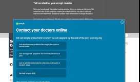 
							         Online Services | Scarsdale Medical Centre								  
							    