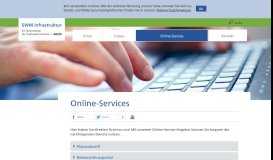 
							         Online-Services | SWM Infrastruktur GmbH & Co. KG								  
							    