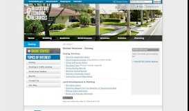 
							         Online Services - Zoning - Miami-Dade County								  
							    