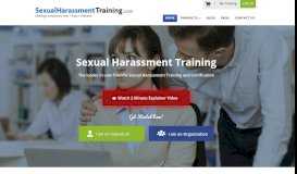 
							         Online Sexual Harassment Training for Employees, Managers ...								  
							    