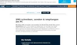 
							         Online SMS senden und empfangen am PC [Kostenlos testen] - Ecall.ch								  
							    