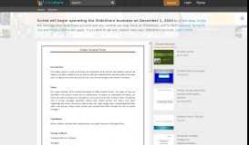 
							         Online student portal - SlideShare								  
							    