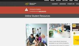 
							         Online Student Resources - Wichita State University								  
							    