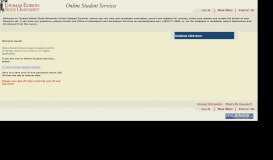 
							         Online Student Services - Thomas Edison State University								  
							    