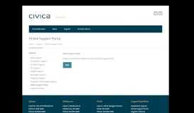 
							         Online Support Portal - Civica Education								  
							    