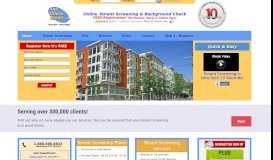 
							         Online Tenant Screening | Background Check | Check Credit								  
							    