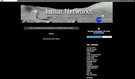 
							         Online: The Lunar Mapping and Modeling Project ... - Lunar Pioneer								  
							    