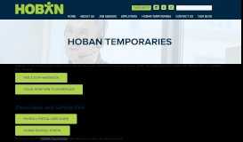 
							         Online Timesheets | HOBAN Recruitment								  
							    