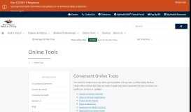 
							         Online Tools - West Valley Medical Center								  
							    