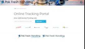 
							         Online Tracking Portal								  
							    