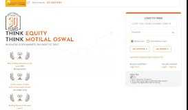 
							         Online Trading Account - Open Share Trading Account ... - Motilal Oswal								  
							    