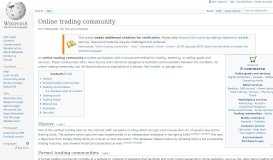 
							         Online trading community - Wikipedia								  
							    