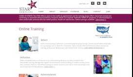 
							         Online Training | 245D Disability - STAR Services								  
							    