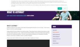 
							         Online training courses - An Asthma Australia site								  
							    