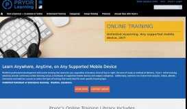 
							         Online Training - Fred Pryor Seminars								  
							    