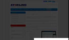 
							         Online Travel Portal - Sterling Travel Management								  
							    