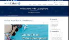 
							         Online Travel Web Portal | Travel Management System Solutions								  
							    