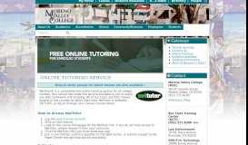
							         Online Tutoring Service - Moreno Valley College								  
							    