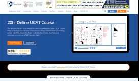 
							         Online UCAT Course: 20hrs & Thousands of ... - The Medic Portal								  
							    