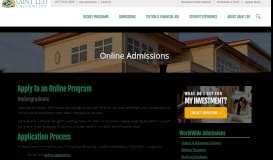 
							         Online University Programs Admissions - Saint Leo University Online								  
							    