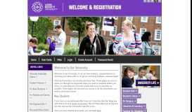 
							         Online Welcome | Leeds Beckett University								  
							    