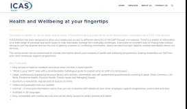 
							         Online Wellbeing Services - AXA ICAS International								  
							    