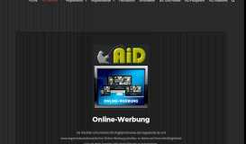 
							         Online-Werbung - Anzeigen - Banner - AiD Angelportal								  
							    