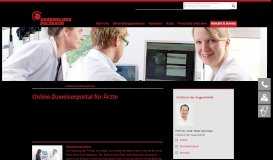 
							         Online-Zuweiserportal - Augenklinik Saar - Sulzbach								  
							    