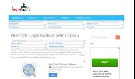 
							         OnlineCCI Login Guide at onlinecci.edu | Login OZ								  
							    