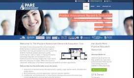 
							         OnlinePARE.net - Practice Assessment Record and Evaluation								  
							    