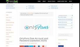 Free only fans logins