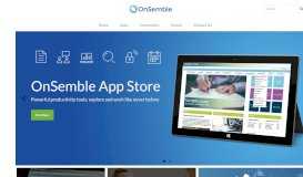 
							         OnSemble Intranet App Store – OnSemble Store								  
							    