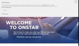 
							         OnStar Europe Ltd: OnStar Service Announcement								  
							    